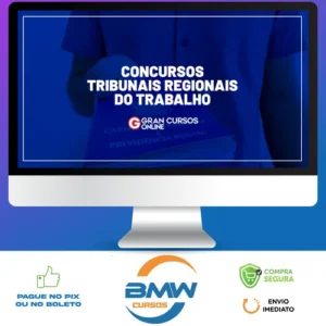 TRTs, Tribunais Regionais do Trabalho (Nacional), Técnico Judiciário, Área Administrativa - Gran Cursos Online